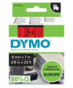 Tarrakasetti DYMO D1 40917 9 mm punainen/musta