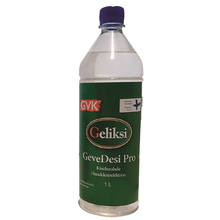 Käsidesi Gelaksi GeveDesi täyttöpullo 1L