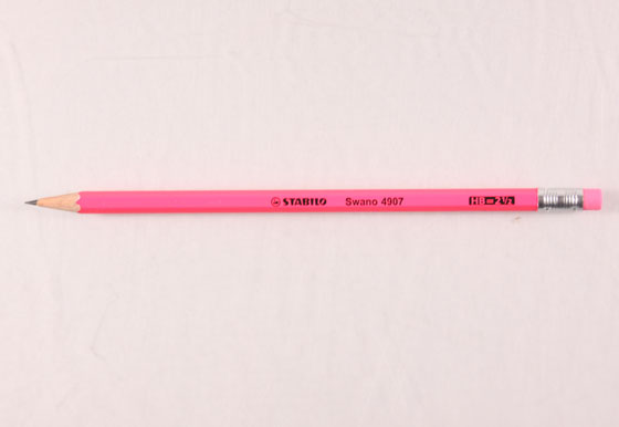 Lyijykynä Stabilo Swano 4907/R HB kumipää fluore pinkki /12