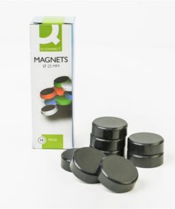 Magneetti Q-Connect 35 mm musta 10 kpl