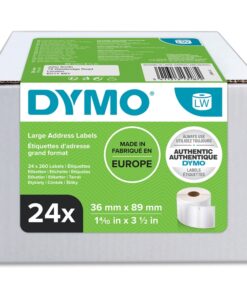 Osoitetarra DYMO LabelWriter 36 x 89 mm /6240