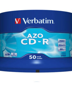 CD-R-levy Verbatim AZO Crystal 700 MB 52x /50