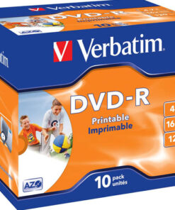 DVD-R Verbatim Wide Inkjet Printable 4,7 GB 16x jewelcase