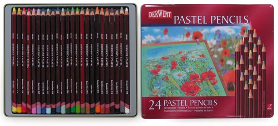 Pastellikynä Derwent Pastel värilajitelma /24