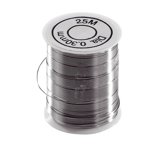 Metallilanka Playbox 25 m x 0,3 mm hopea