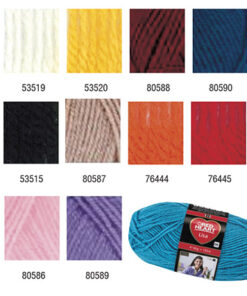 Neulelanka Red Heart Lisa 50G valkoinen