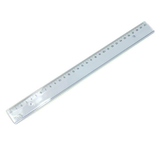 Viivain muovinen 30 cm