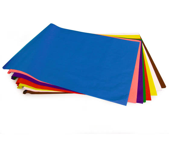 Silkkipaperi 50 x 70 cm 25G vaalea sitruunankeltainen /25