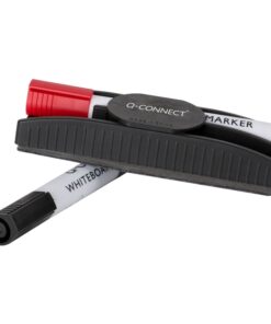 Valkotaulupyyhin magneettinen Q-Connect + 2 tussia
