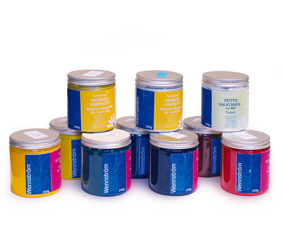 Painoväripasta Wennström Semitone 250 g vihreä 455