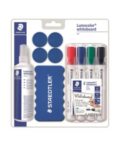 Valkotaulutarvikepakkaus Staedtler Lumocolor