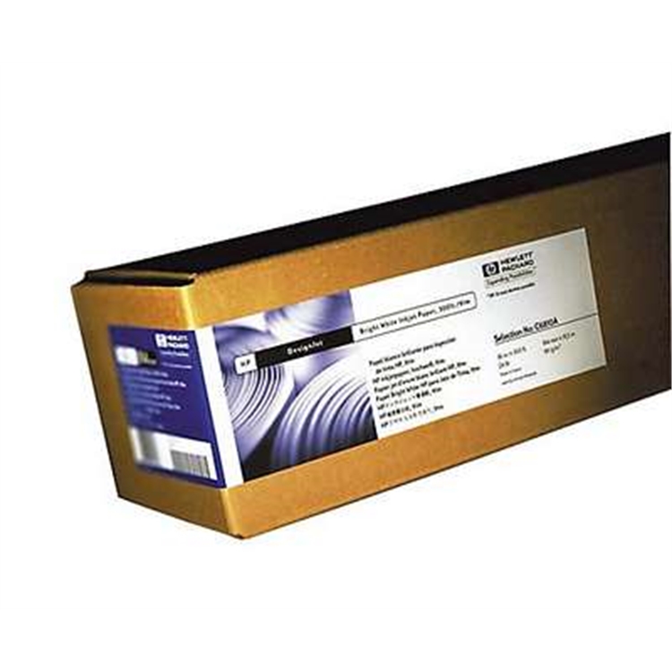 Mustesuihkupaperi HP DesignJet BrightWhite 61cm x 45m C6035A