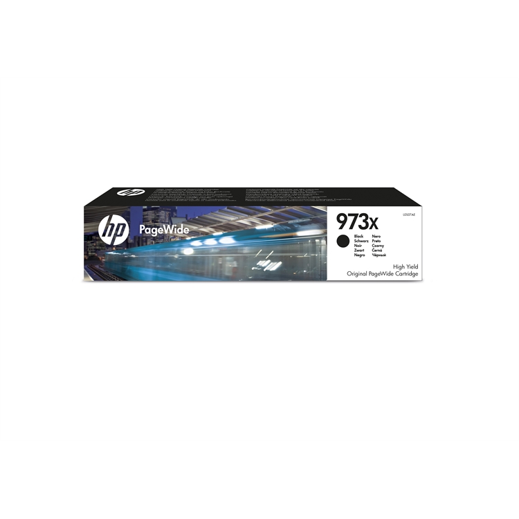 Värikasetti Inkjet HP 973X High PageWide 452/477 musta