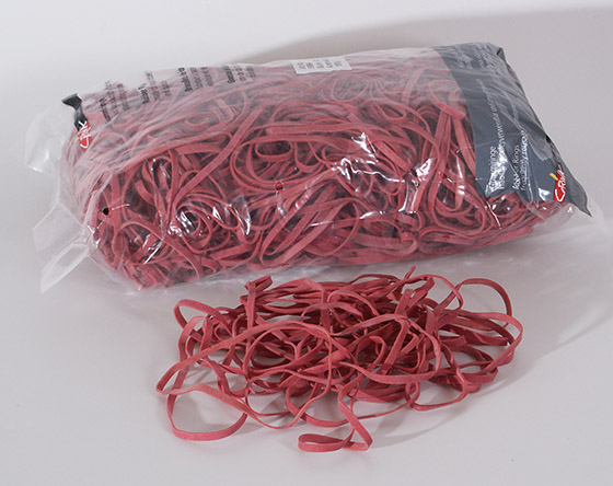 Kumilenkki Scriva ø 80 mm x 4 mm punainen 1 kg