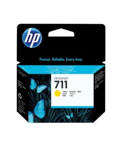 Värikasetti mustesuihku HP 711 DesignJet T120  keltainen