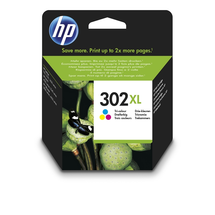 Värikasetti inkjet HP 302XL/F6U67AE OJ 4564 3-väri