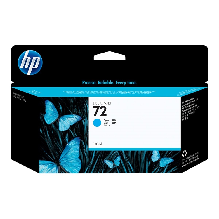 Värikasetti inkjet HP 72/C9371A sininen