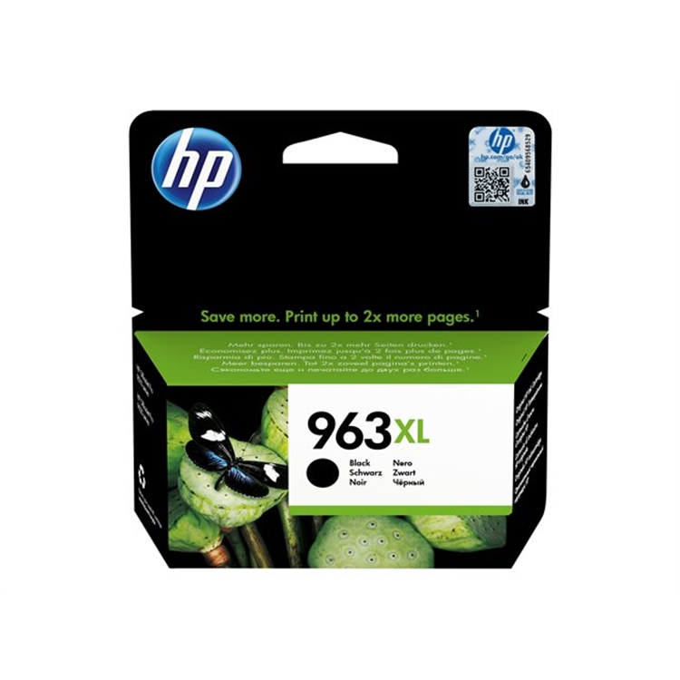 Värikasetti Inkjet HP 963XL/3JA30AE musta