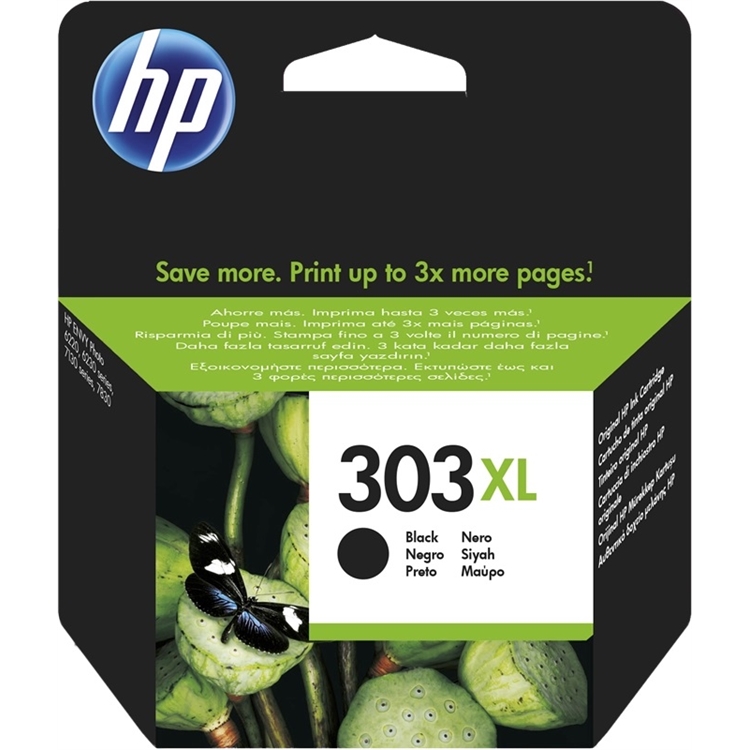 Värikasetti Inkjet HP 303XL musta
