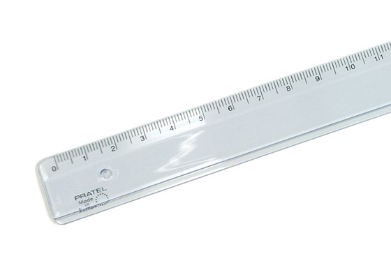 Viivain muovinen 50 cm