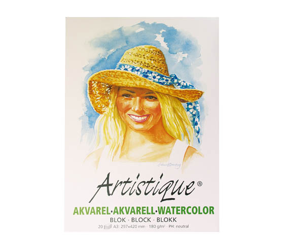 Akvarellipaperi A3/250 180G