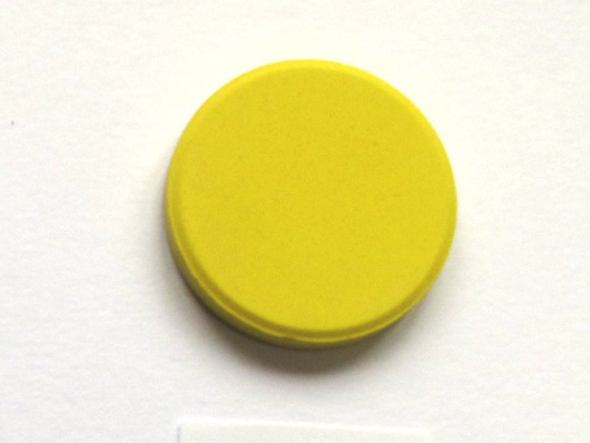 Peiteväri koulu 42 mm krominkeltainen /10