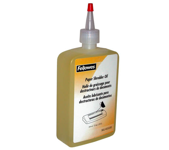 Voiteluöljy paperintuhoojille Fellowes 355 ml