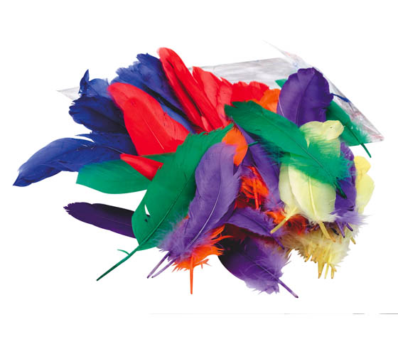 Höyhenet Playbox kalkkuna 12-24 cm värilajitelma /120