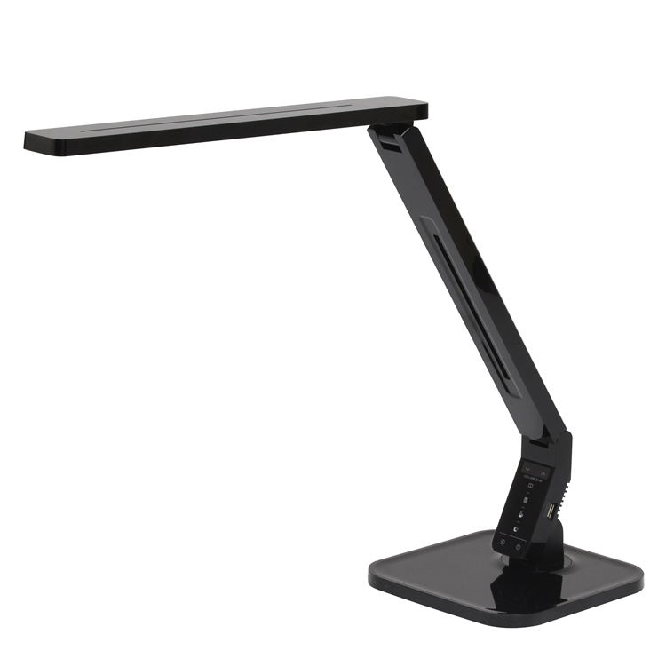 Työpistevalaisin Diasonic Touch LED musta