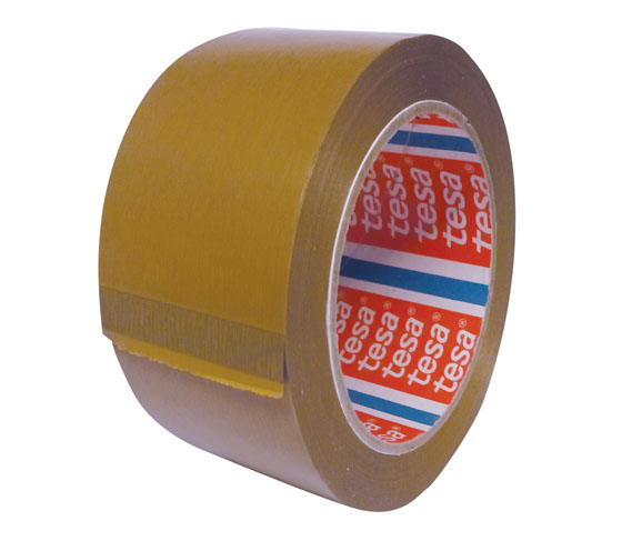 Pakkausteippi Tesa 4100 PVC 50 mm x 66 m ruskea