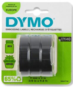 Kohokirjoitinteippi DYMO 9 mm x 3 m musta /3