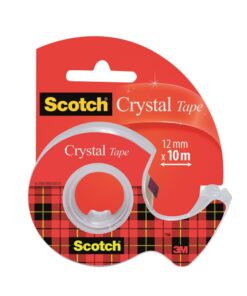 Yleisteippi Scotch Crystal 12 mm x 10 m + katkoja