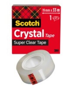 Yleisteippi Scotch Crystal 600 19 mm x 33 m