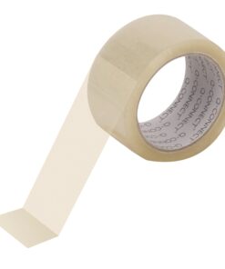 Pakkausteippi Q-CONNECT 50 mm x 66 m kirkas