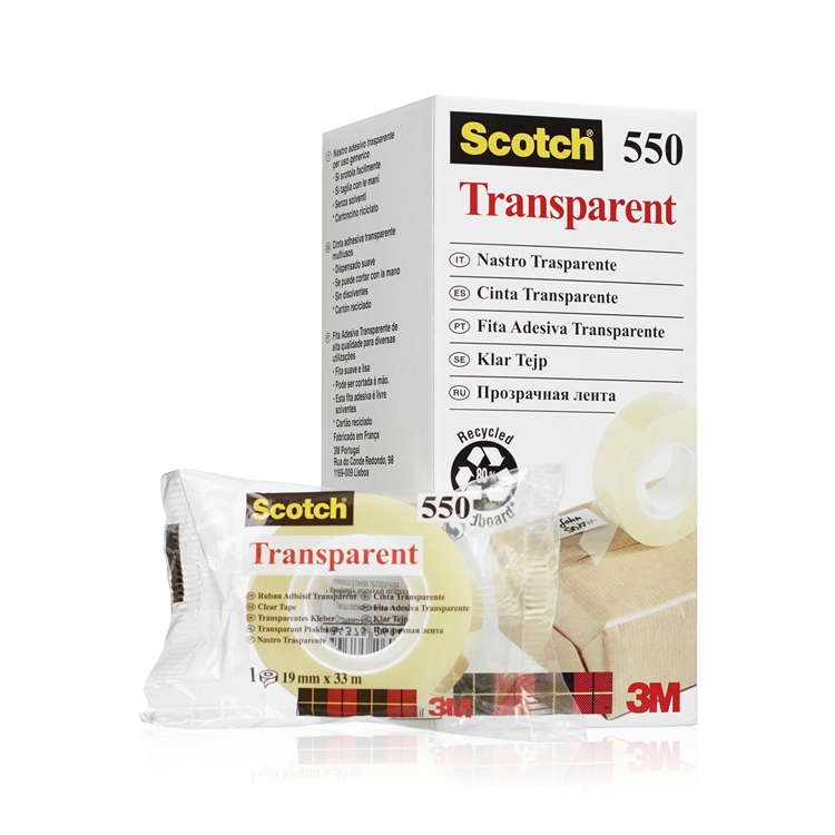 Yleisteippi Scotch 550 19 mm x 33 m