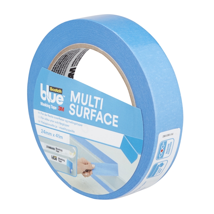 Maalarinteippi ScotchBlue 24 mm x 41 m sininen