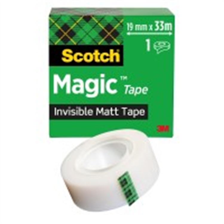 Teippi Scotch Magic Invisible 810 19 mm x 33 m