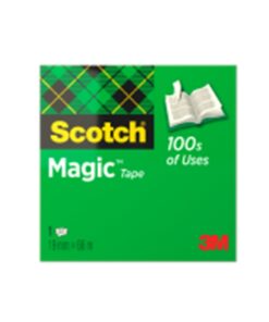Teippi Scotch Magic Invisible 810 19 mm x 66 m