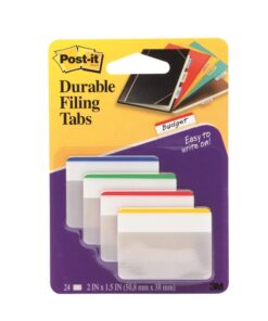 Teippimerkki Post-it Index Strong 38x51mm värilajitelma /24