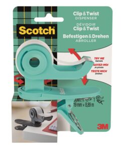 Teippiteline Scotch C19 Clip & Twist + teippirulla