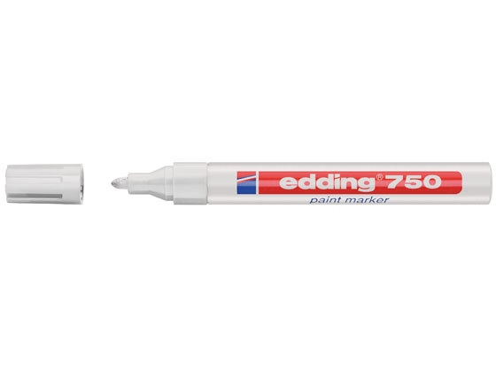 Maalikynä Edding 750 2-4 mm valkoinen