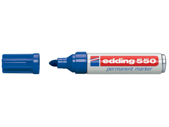 Huopakynä Edding 550 permanent 3-4 mm sininen