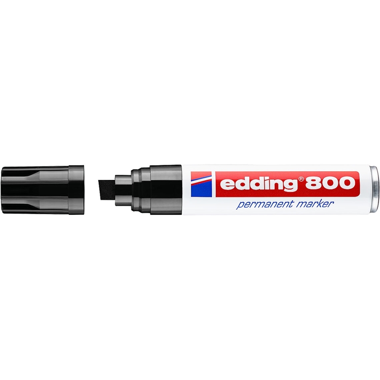 Huopakynä Edding 800 permanent 4-12 mm musta