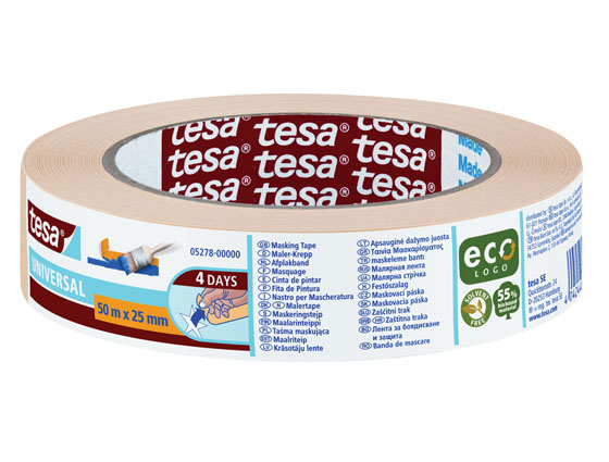 Maalarinteippi tesa ecoLogo Economy 25 mm x 50 m