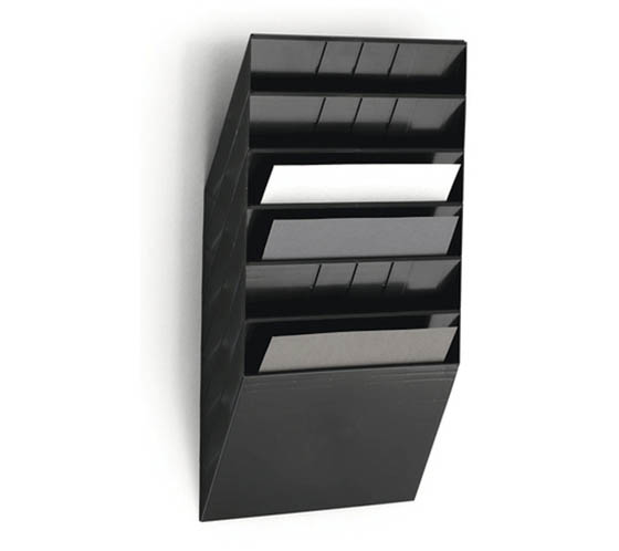 Lomaketeline Durable Flexiboxx 6-osainen A4 vaaka musta
