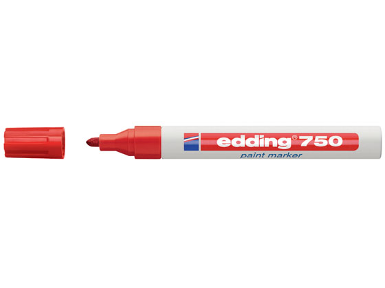 Maalikynä Edding 750 Paint Marker 2-4 mm punainen