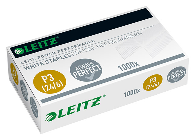 Niitti Leitz Power Performance P3 24/6 valkoinen /1000