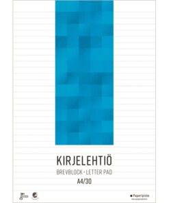 Kirjelehtiö Paperipiste A4/30