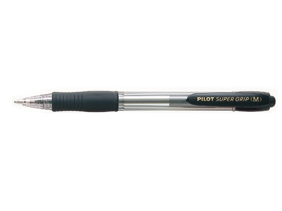 Kuulakärkikynä Pilot Super Grip medium musta