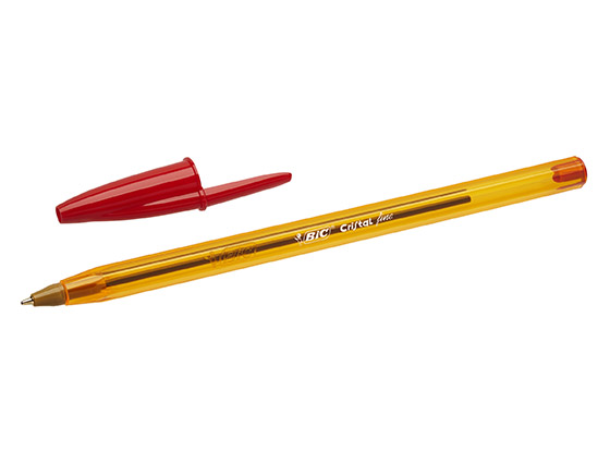 Kuulakärkikynä Bic Cristal fine punainen arkistokelpoinen
